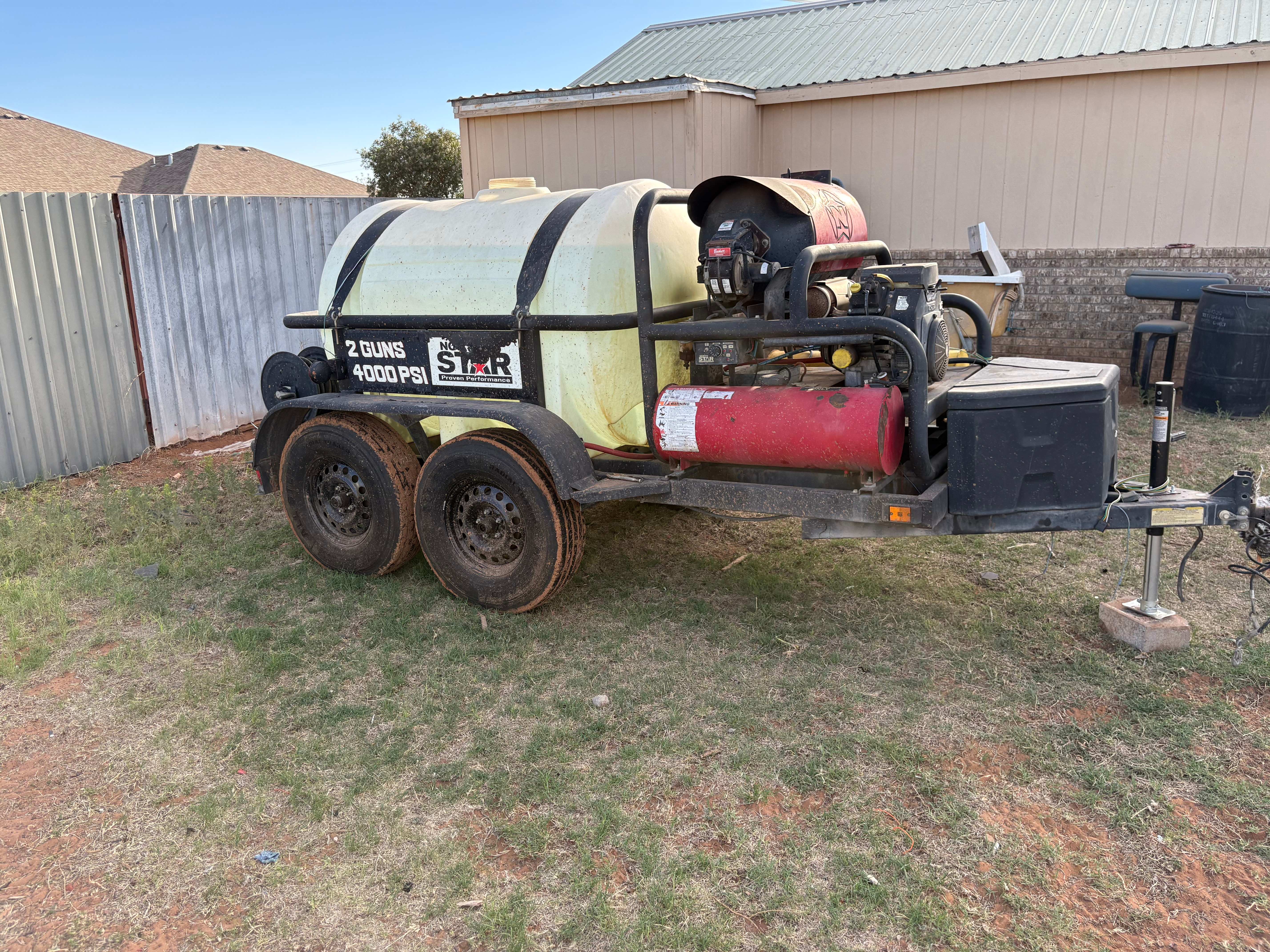 16ft Equipment Trailer for rent in Midland, TX - 6,000 lbs capacity
