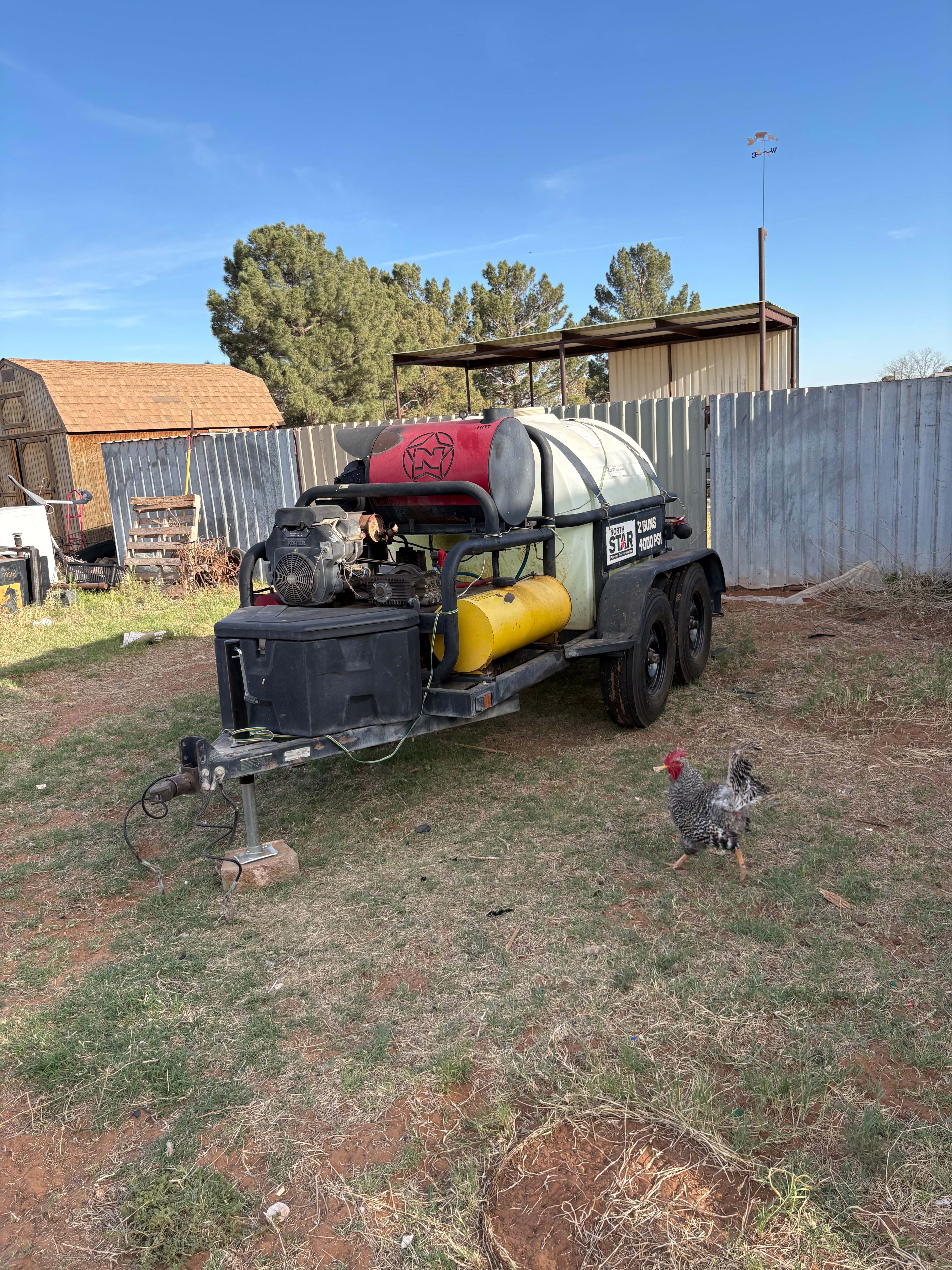 16ft Equipment Trailer rental photo 2 - Wade Rental LLC Midland TX